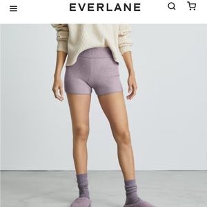 Everlane Cozy Stretch Short - Small - dusty lavender